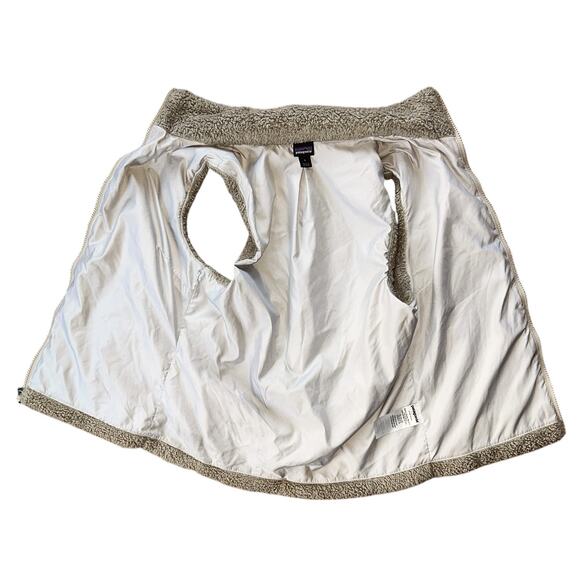 Patagonia Los Gatos Fleece Tan & White Women's Small - Picture 5 of 7